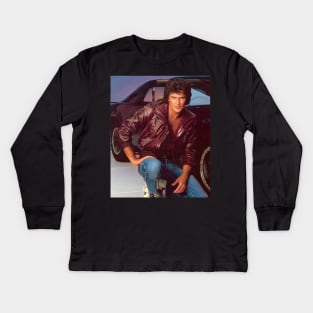 David Hasselhoff / 1952 Kids Long Sleeve T-Shirt